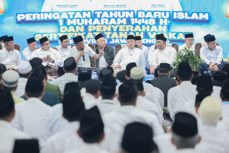 Jawa Tengah Raih Sertifikasi Tanah Wakaf Tertinggi di Indonesia