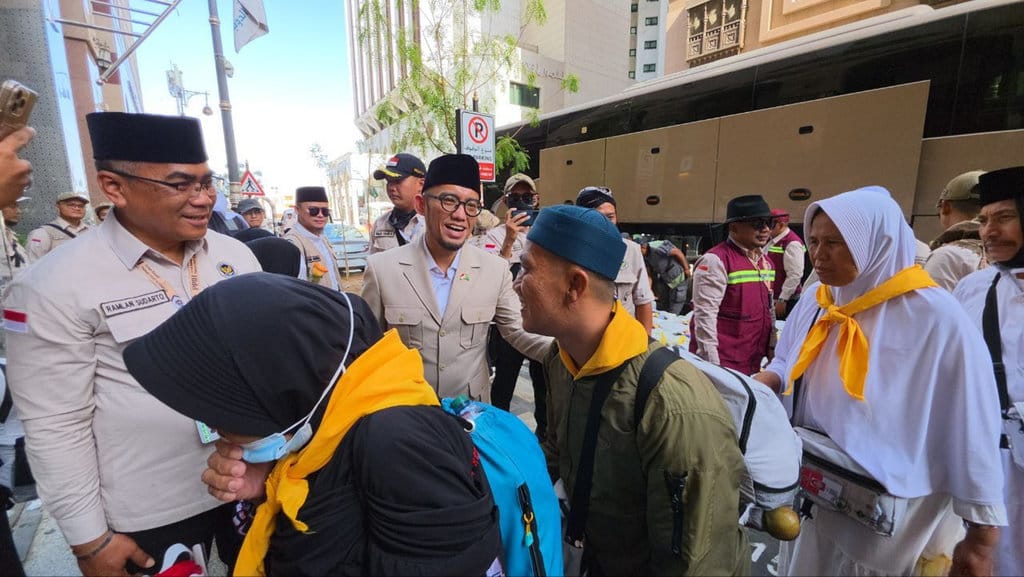 Jemaah Haji Gelombang Kedua Tiba di Madinah, Dahnil Anjar: Utamakan Kesehatan
