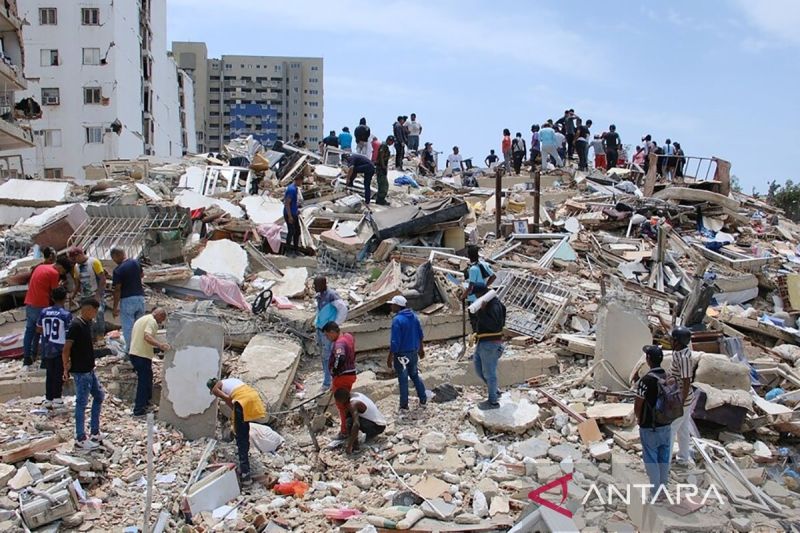 Jumlah Korban Tewas Gempa Venezuela Naik Jadi 589