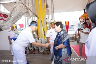 KRI Bima Suci Berlabuh di Jepang, Perkuat Diplomasi Maritim