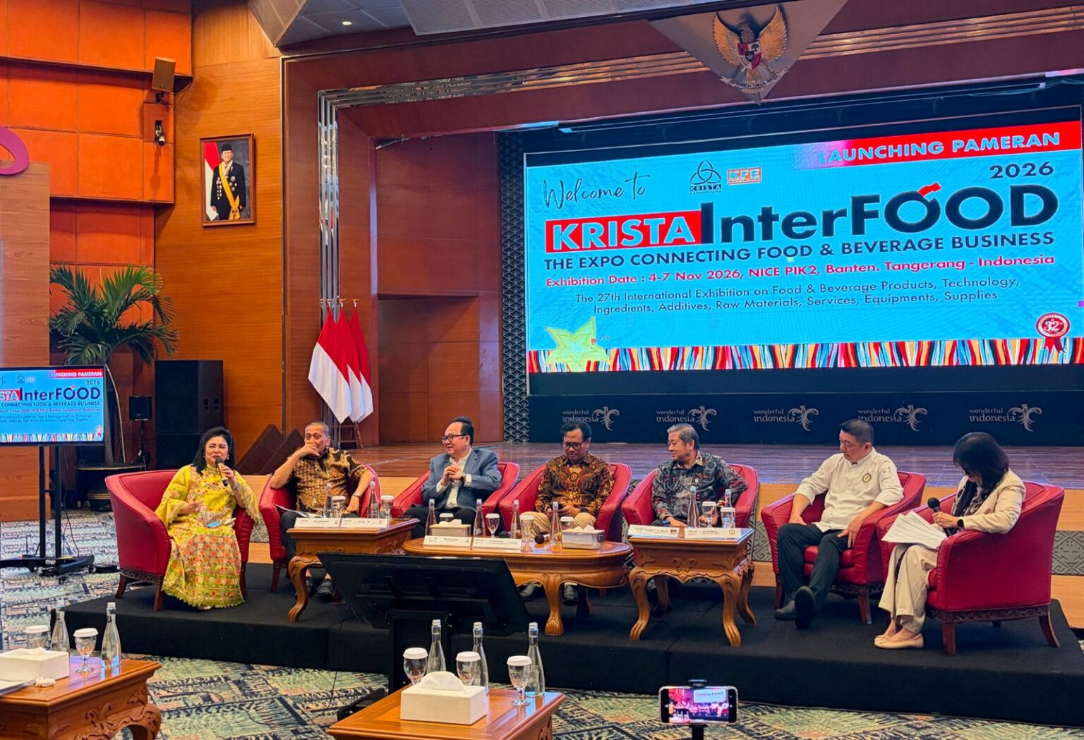 KRISTAInterFOOD 2026 Dorong Kolaborasi Industri Pangan dan Pariwisata