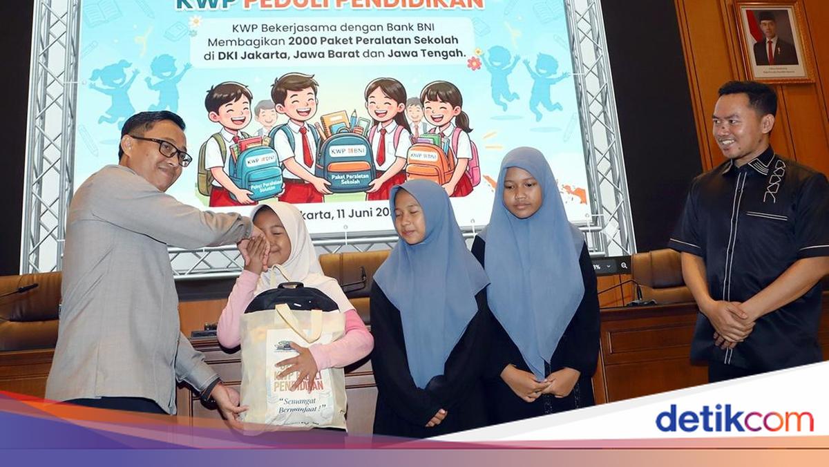 KWP dan BNI Salurkan 2.000 Paket Sekolah di Tiga Provinsi