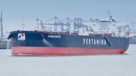 Kapal Gamsunoro PT PIS Berhasil Lewati Selat Hormuz dengan Aman