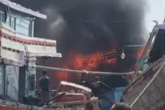 Kebakaran KM Usaha 3 di Pelabuhan Tegal Diduga Korsleting