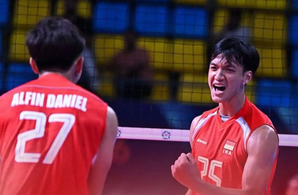 Kemenangan Indonesia atas Korsel di Final AVC Volleyball Cup 2026