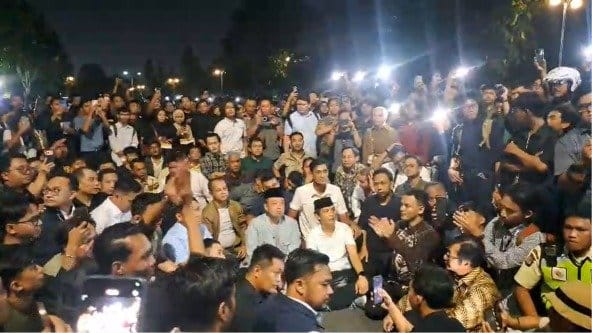 Kericuhan Mewarnai Diskusi Pejabat dan Mahasiswa UGM di Joglo GIK