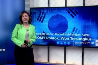 Kinerja KOSPI Terpuruk, Won Korea Selatan Melemah