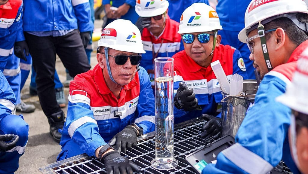 Komut Pertamina Tinjau Pasokan Avtur di Bali Jelang Liburan