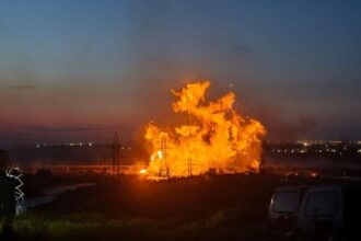 Ledakan Pipa Gas di Dagestan, Rusia, Sebabkan Kebakaran Hebat