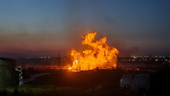 Ledakan Pipa Gas di Dagestan, Rusia, Sebabkan Kebakaran Hebat
