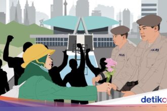 Mahasiswa Gelar Demo di Gedung DPR, Tuntut Pemulihan Ekonomi