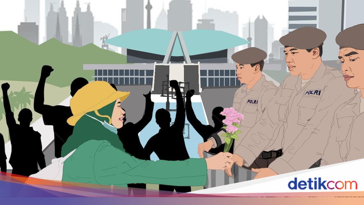 Mahasiswa Gelar Demo di Gedung DPR, Tuntut Pemulihan Ekonomi