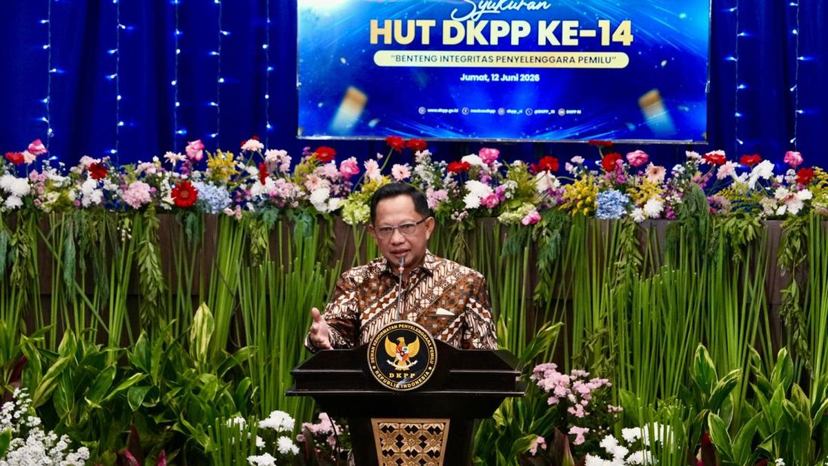 Mendagri Tito Dorong DKPP Tingkatkan Integritas Pemilu