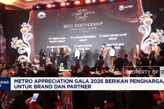 Metro Appreciation Gala 2026 Apresiasi Brand dan Mitra Terbaik