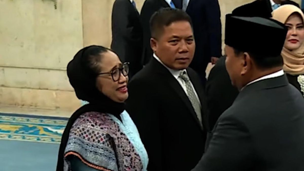 Nanik Dilantik Prabowo Sebagai Kepala Badan Gizi Nasional