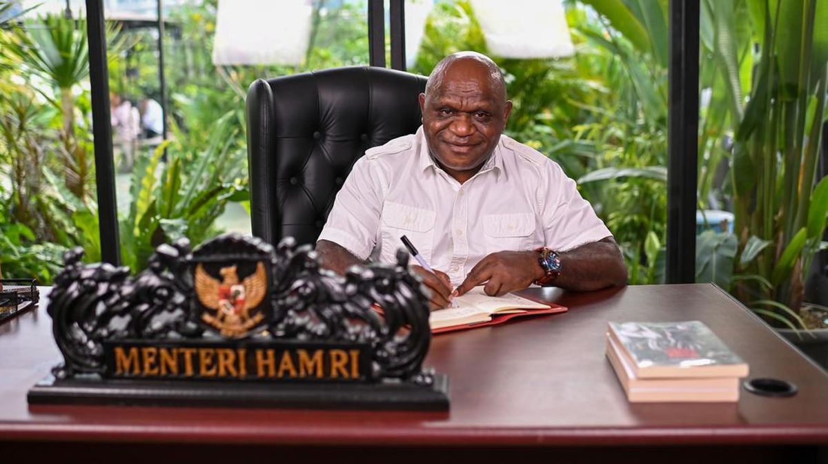 Natalius Pigai Keluhkan Kementerian HAM Tak Diapresiasi