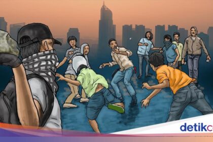 Patroli Siskamling Gagalkan Upaya Tawuran di Jakarta Barat