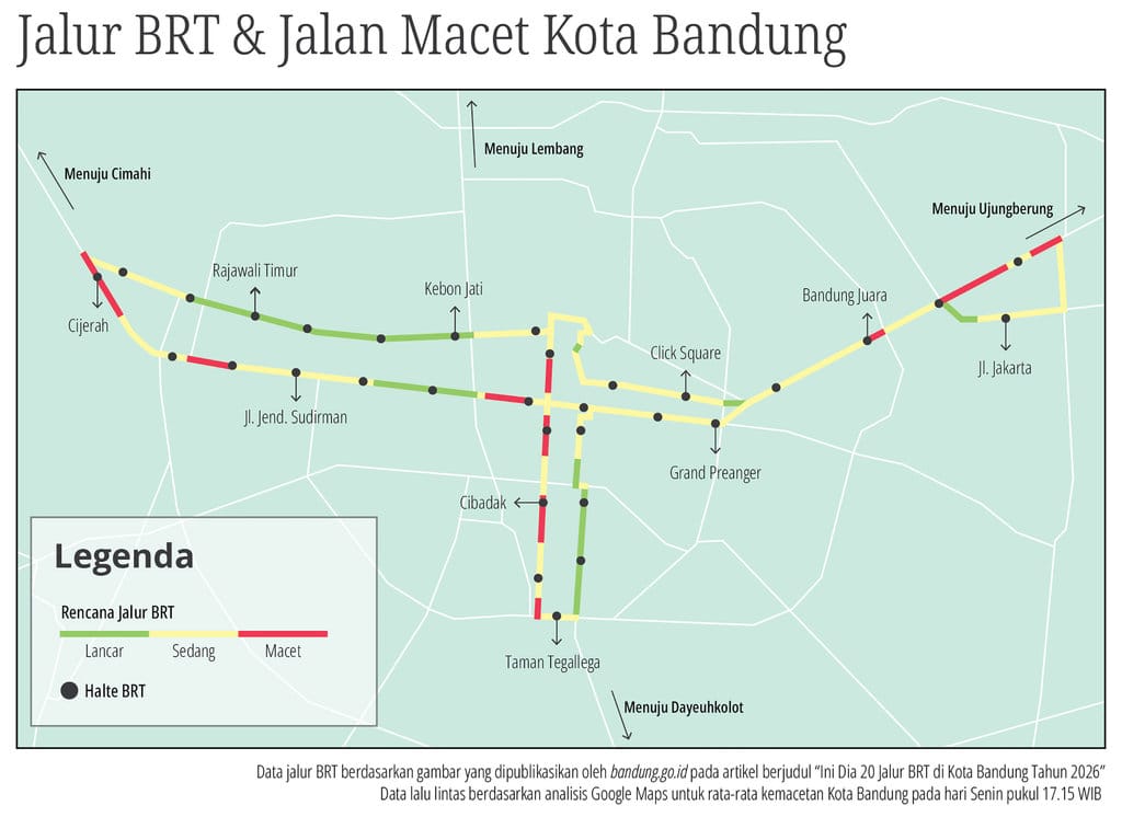 Pedagang Terdampak Proyek BRT Cicaheum Akan Terima Kompensasi