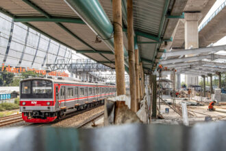 Peresmian Jembatan Ancol-JIS dan Stasiun KRL di HUT Jakarta
