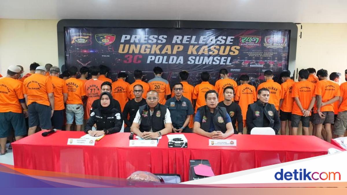 Polda Sumatera Selatan Ungkap 123 Kasus Pencurian Selama Mei