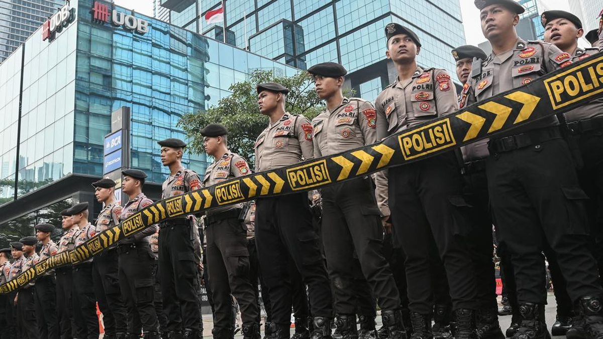 Polisi Siagakan 4.576 Personel Kawal Demo di Jakarta