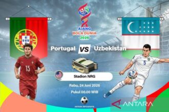 Portugal Hadapi Uzbekistan, Ronaldo Berjuang Mengatasi Tekanan