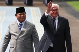 Prabowo Sambut Hangat Kunjungan Presiden Jerman di Istana Negara