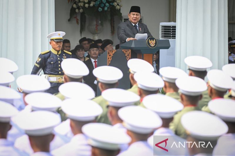 Presiden Prabowo Pimpin Upacara Hari Lahir Pancasila di Jakarta