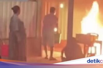 Pria di Kalteng Bakar Mantan Istri di Angkringan karena Cemburu