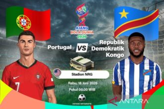 Rivalitas Ronaldo dan Messi Warnai Laga Portugal vs Kongo