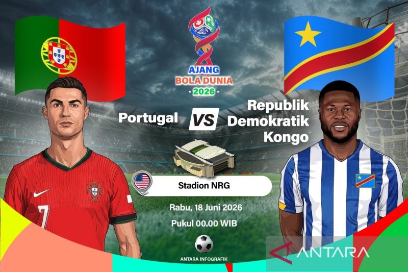 Rivalitas Ronaldo dan Messi Warnai Laga Portugal vs Kongo