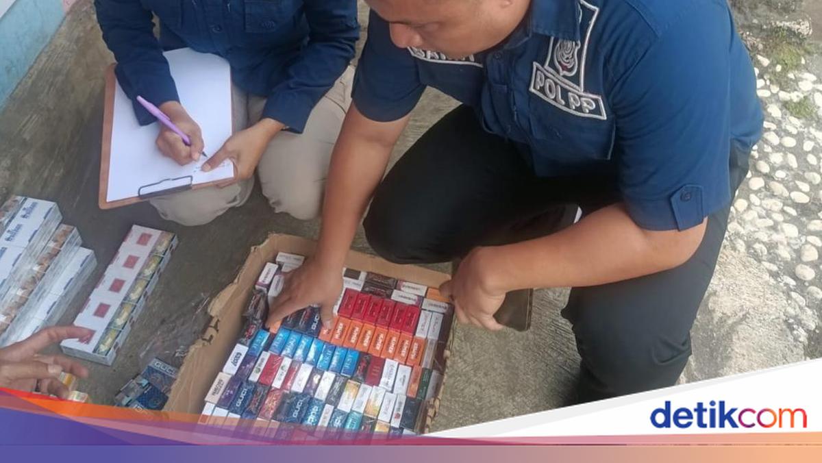 Satpol PP dan Bea Cukai Bogor Amankan Ribuan Rokok Ilegal