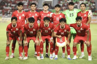 Starting Line-up Timnas U19 Indonesia vs Australia di Piala AFF 2026