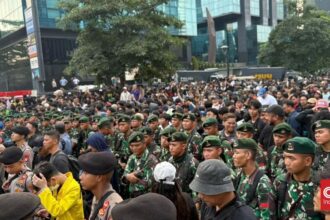 TNI Bantah Terlibat Langsung dalam Pengamanan Demo Mahasiswa di HI