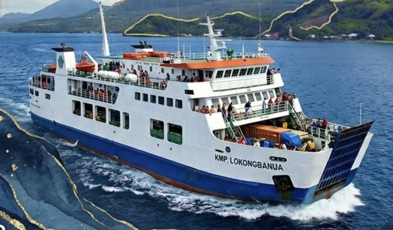 KMP Lokongbanua Kembali Beroperasi, Mobilitas dan Distribusi Barang ke Sitaro Kian Lancar