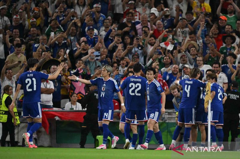Timnas Jepang Taklukkan Tunisia 4-0 di Piala Dunia