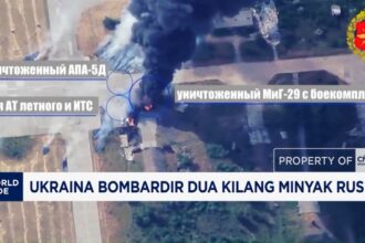 Ukraina Serang Dua Kilang Minyak Rusia di Krasnodar dan Yaroslavl