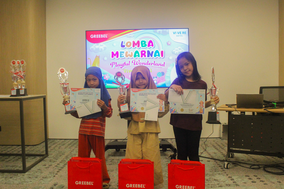 Vivere Hotel Gelar Lomba Mewarnai Asah Kreativitas Anak