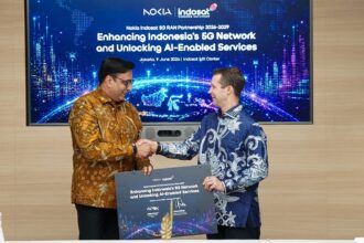 Nokia dan Indosat Kolaborasi Tingkatkan Jaringan 5G Indonesia