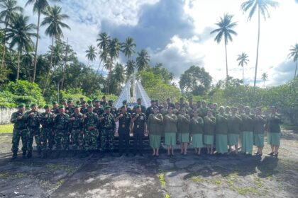 HUT ke-68 Kodam XIII/Merdeka, Kodim Sangihe Ajak Masyarakat Teladani Semangat Pengabdian Para Pahlawan
