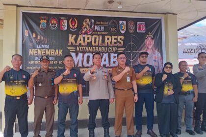 Sahaya Mokoginta hadiri peresmian lapangan tembak Motabi Polres Kotamobagu