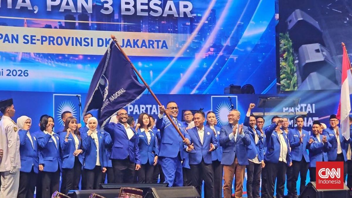 Zulkifli Hasan Lantik Pengurus PAN Jakarta 2024-2029, Uya Kuya Jadi Ketua