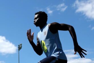 Bukayo Saka Siap Tempur Meski Hadapi Cedera Jelang Pertandingan Inggris vs Kroasia