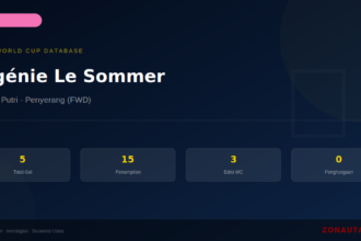 Eugénie Le Sommer: 5 Gol di Piala Dunia FIFA — Profil dan Statistik Lengkap