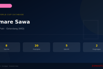 Homare Sawa: 8 Gol di Piala Dunia FIFA — Profil dan Statistik Lengkap