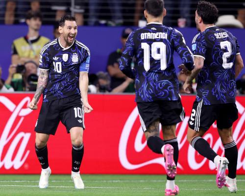 Lionel Messi Cetak Gol Gemilang dalam Kemenangan Argentina atas Yordania