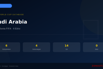 Saudi Arabia di Piala Dunia FIFA: Sejarah, 6 Keikutsertaan & Statistik Lengkap