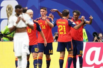 Spanyol Hancurkan Arab Saudi dengan Kemenangan Empat Gol di Atlanta