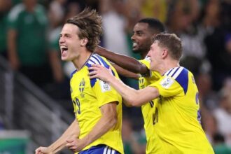 Swedia Hancurkan Tunisia 5-1 di Piala Dunia 2026