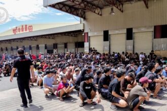 1.100 WNI Ditahan di Kamboja Akibat Operasi Penertiban